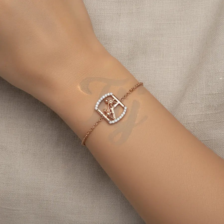 Lifting Someone Up Gold Bracelet