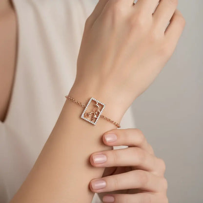 Rainy Walk Buddy Gold Bracelet