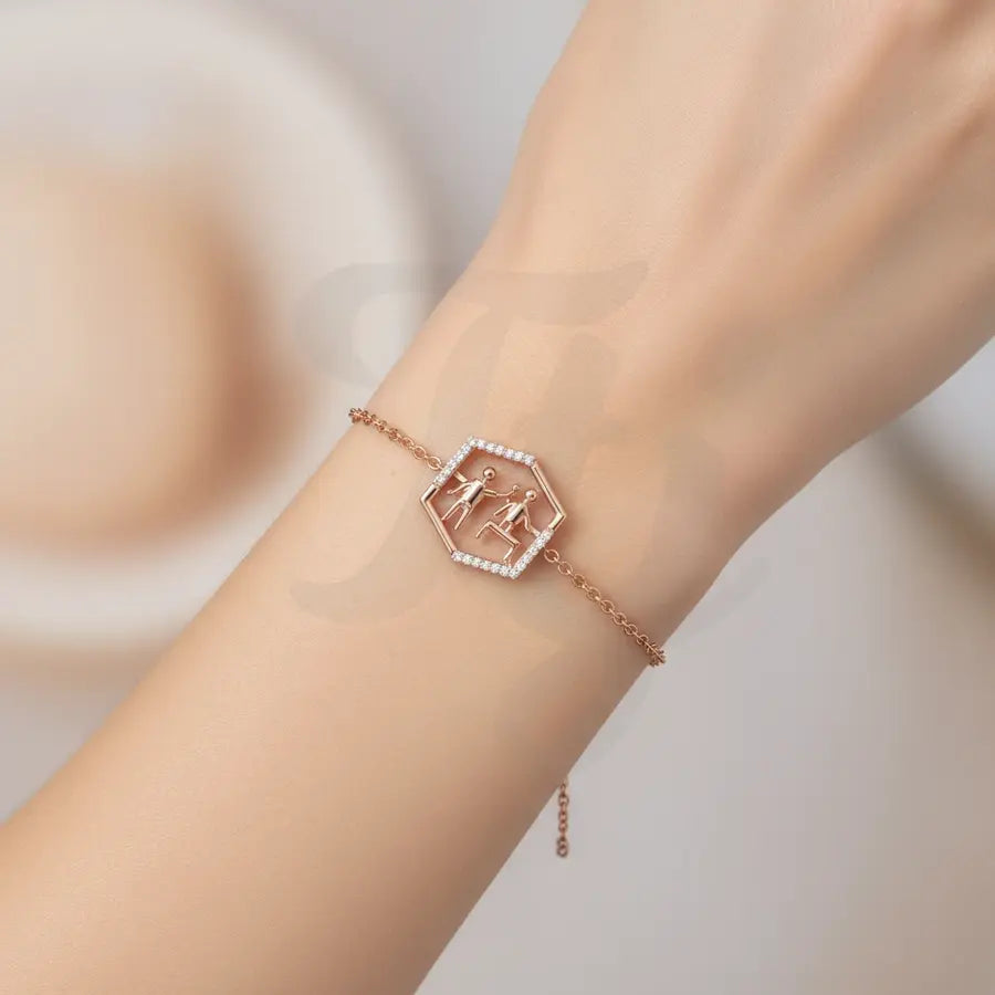 Passing The Mic Gold Bracelet