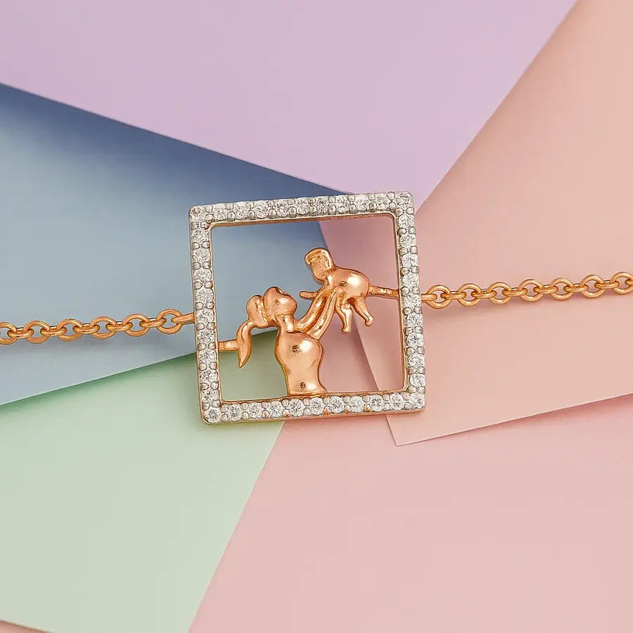 Mother's love Gold Bracelet