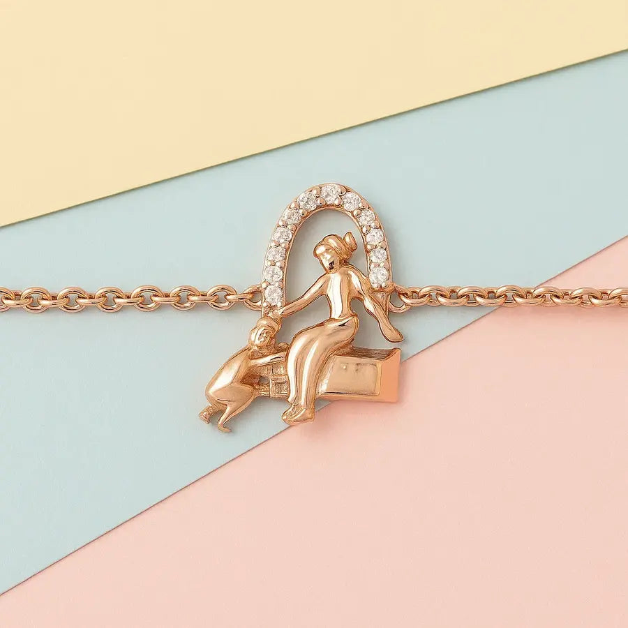 Loving Mom Gold Bracelet