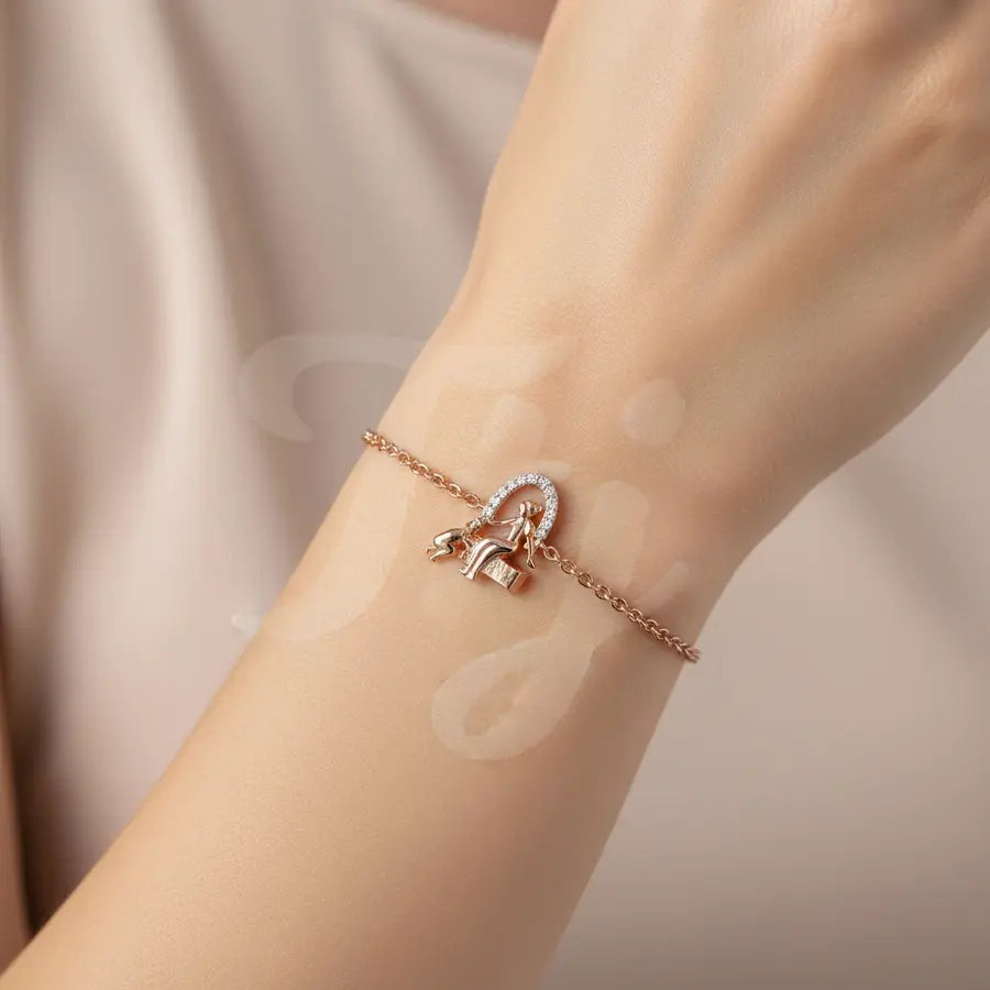 Loving Mom Gold Bracelet