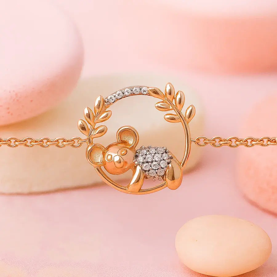 Lazy Koala Feels Gold Bracelet