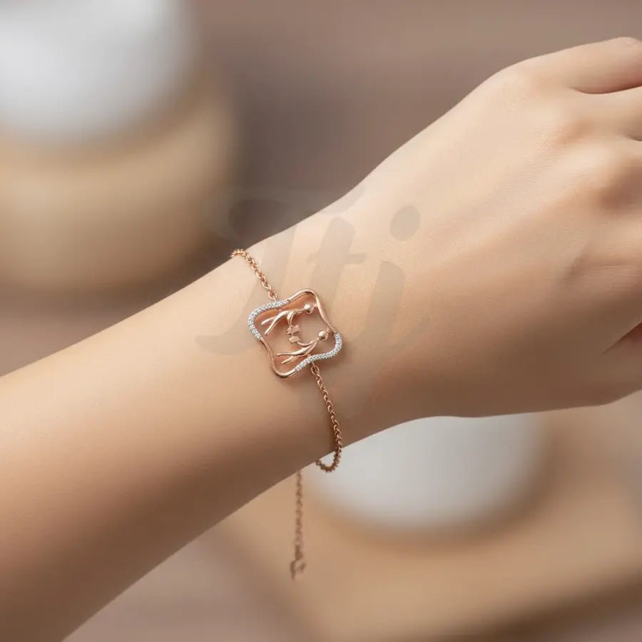 Puzzle Piece Gold Bracelet