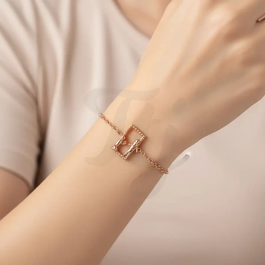 Blessings Received Now Gold Bracelet
