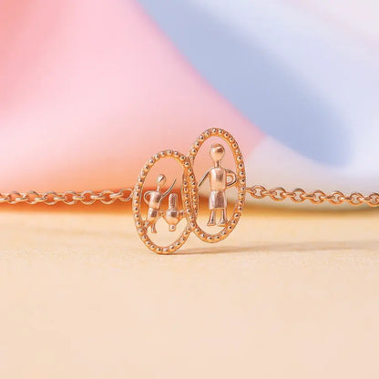 Sharing Water Gold Bracelet