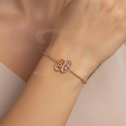 Sharing Water Gold Bracelet