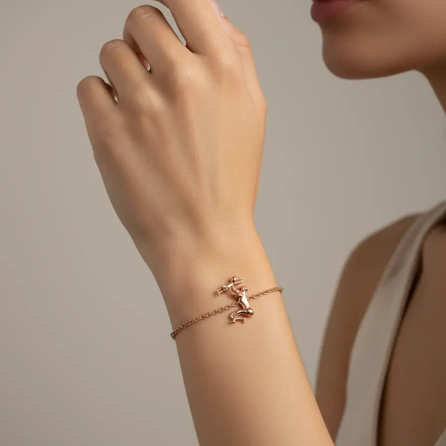 Caring Mom Gold Bracelet