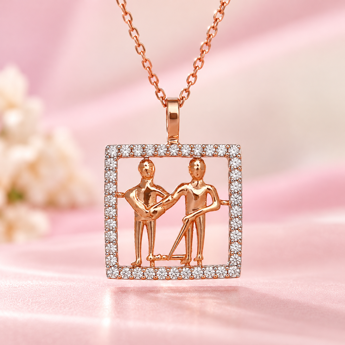 Chores Together Win Gold Chain and Pendant