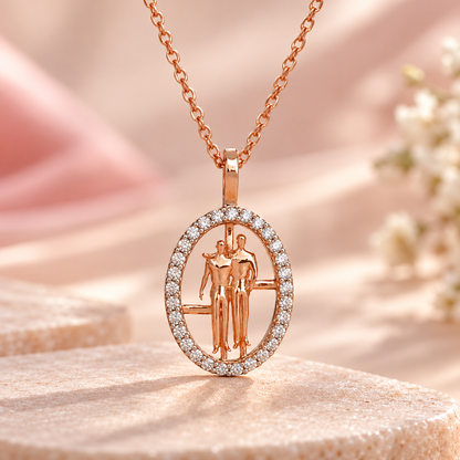 Friendship Stronghold Gold Chain and Pendant