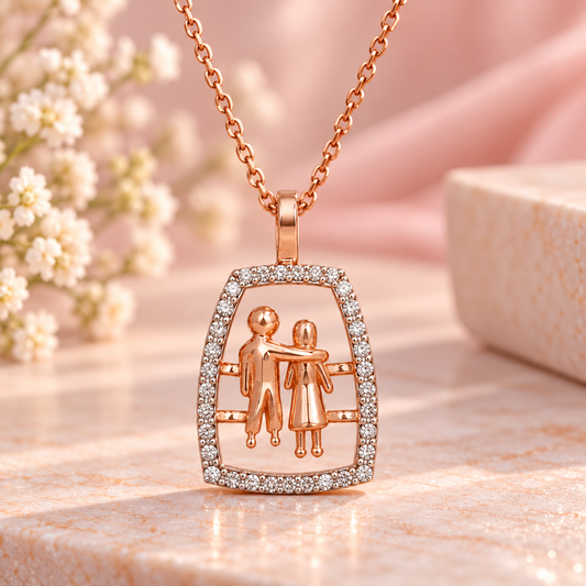 Comfort Shoulder Rest Gold Chain and Pendant
