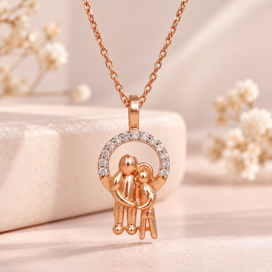 Always By Side Gold Chain and Pendant