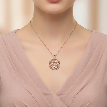 Butterfly Dancing Dreams Gold Chain and Pendant