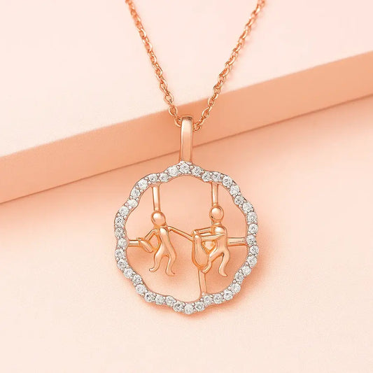 Cleanliness Gold Chain and Pendant