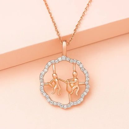 Cleanliness Gold Chain and Pendant