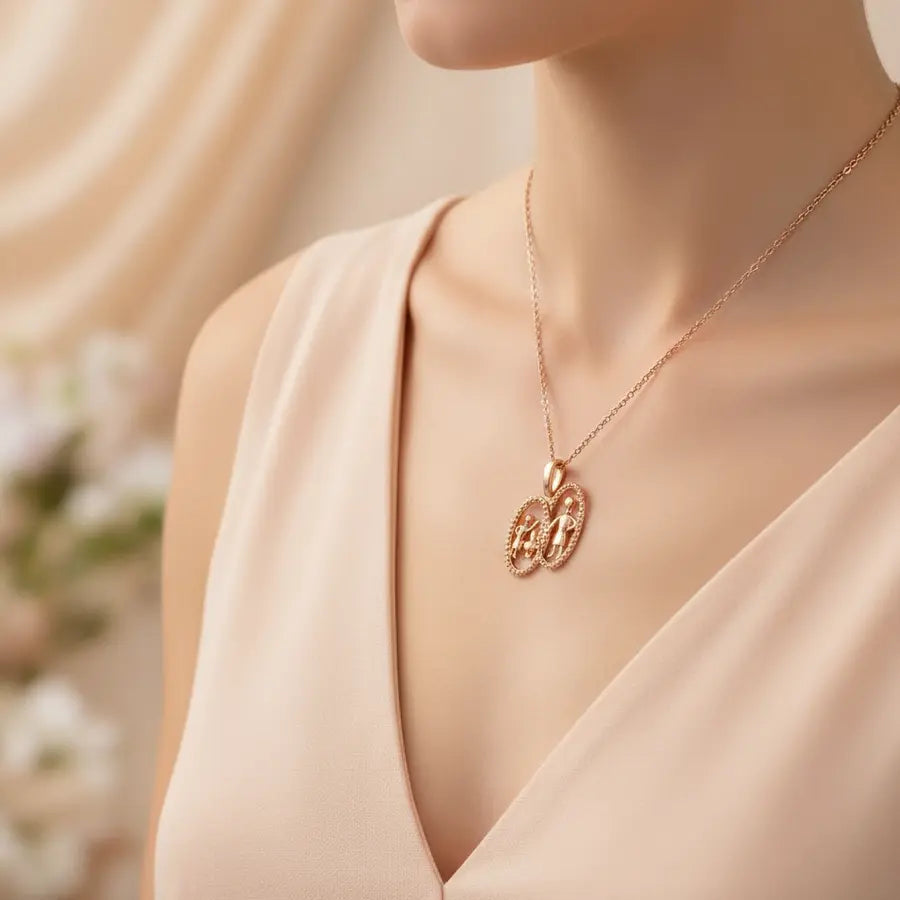 Kindness Gold Chain and Pendant