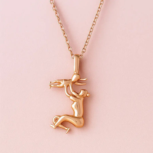 Mom & Baby Gold Ring