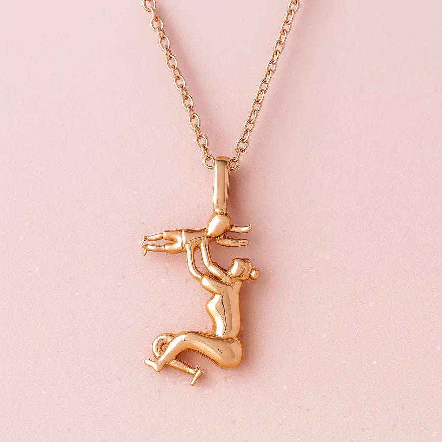 Mom & Baby Gold Ring