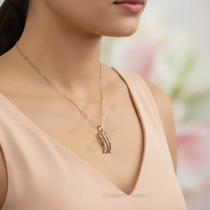 Music In Air Gold Chain and Pendant