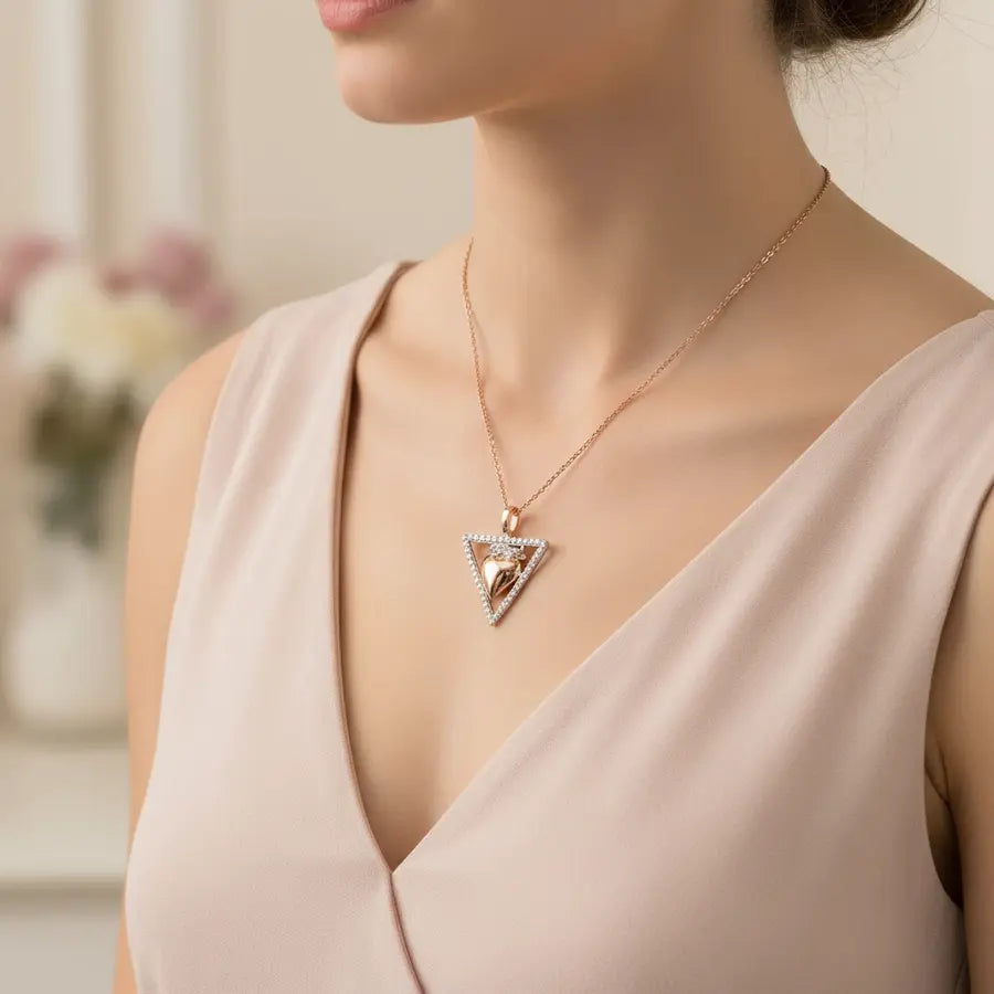 Juicy Berry Fresh Gold Chain and Pendant