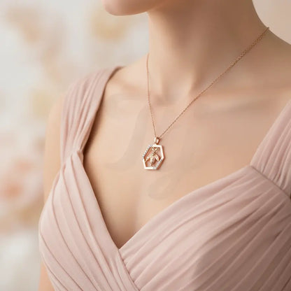 Little Bee Gold Chain and Pendant