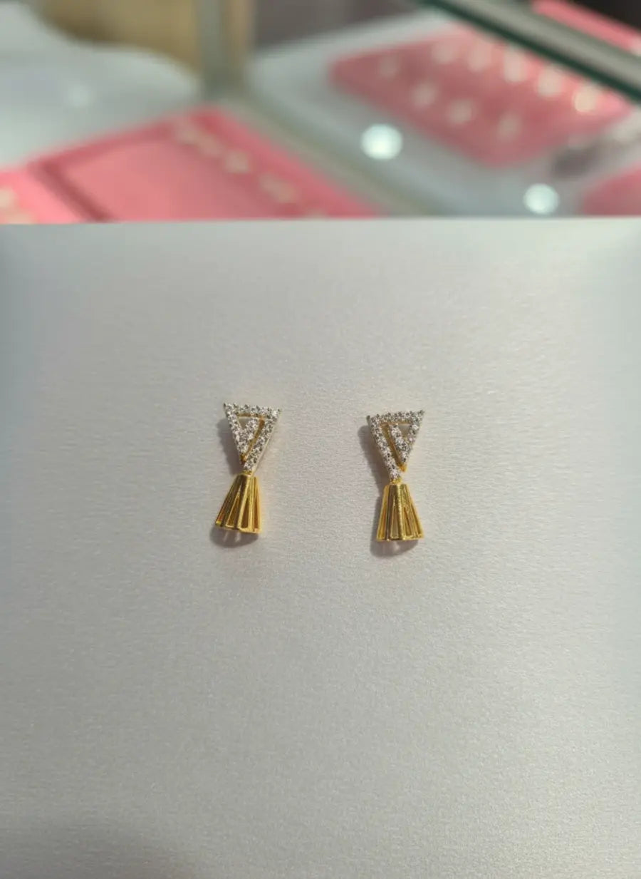 Golden Prism Earrings