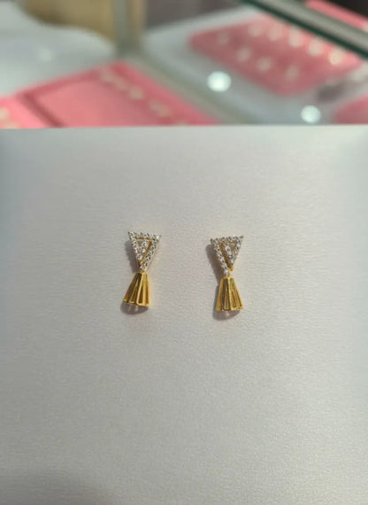 Golden Prism Earrings