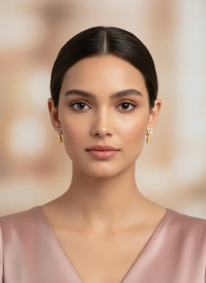 Golden Prism Earrings