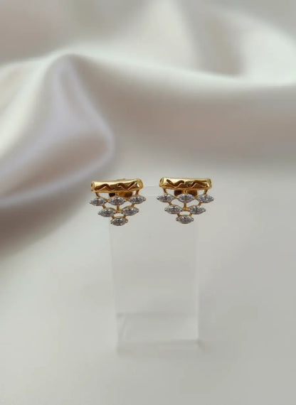 Golden Grapevine Earrings