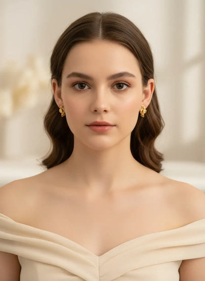 Golden Bird Earrings