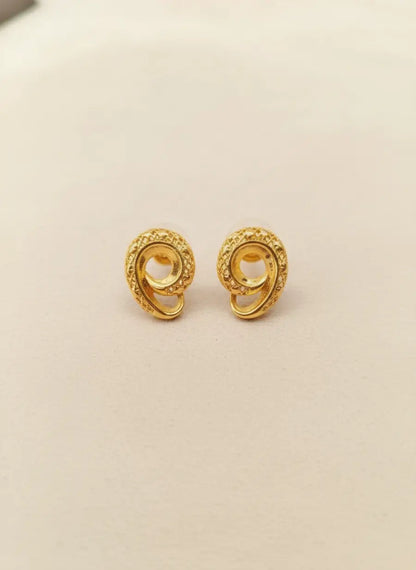 Eternal Bond Gold Earrings