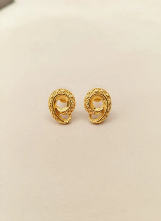 Eternal Bond Gold Earrings