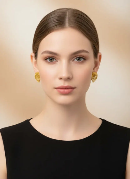 Golden Scale Earrings