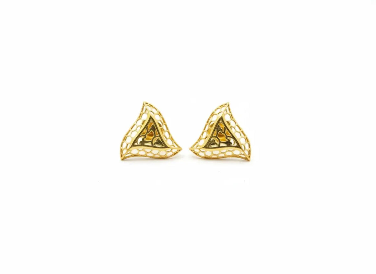 Golden Triangle Earrings