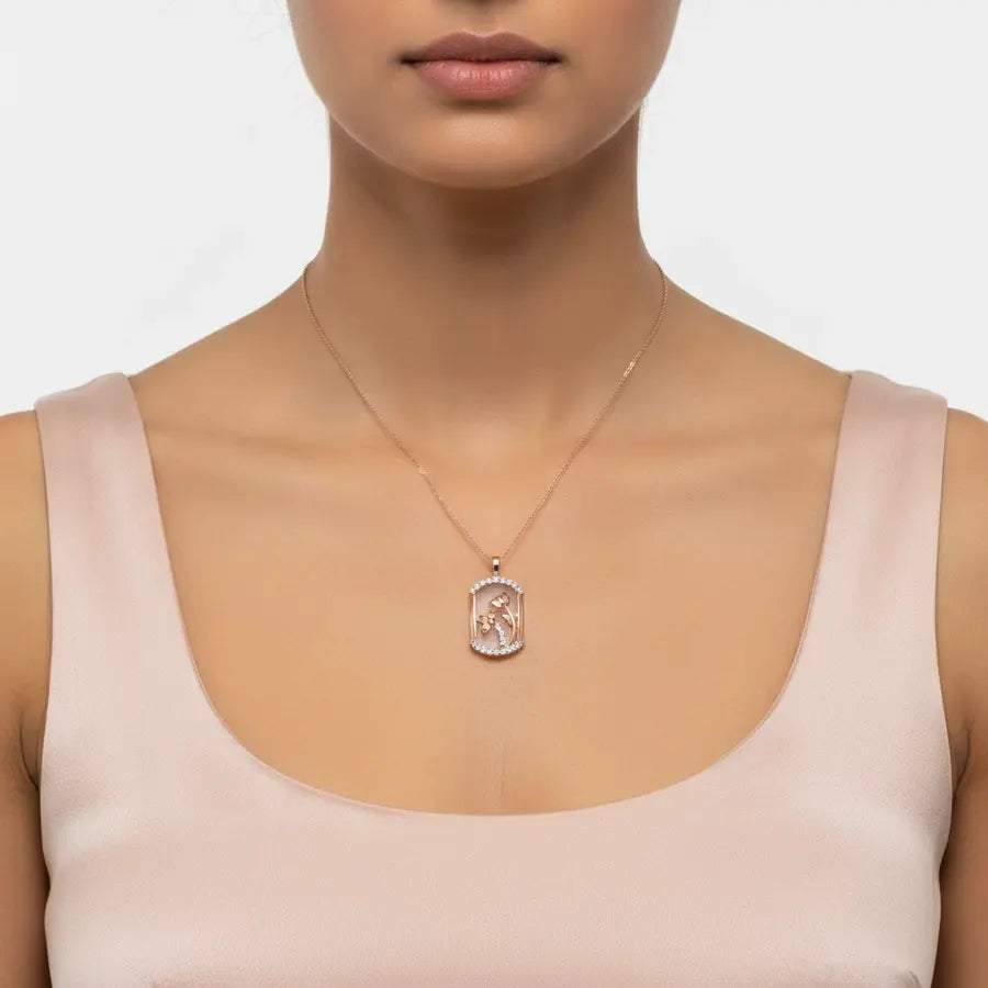 Joyful Elephant Buddy Gold Pendant