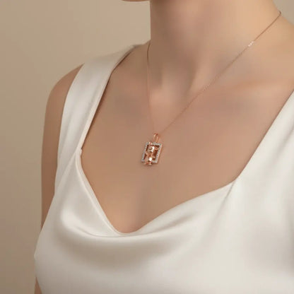 Happy Bunny Welcome Gold Pendant