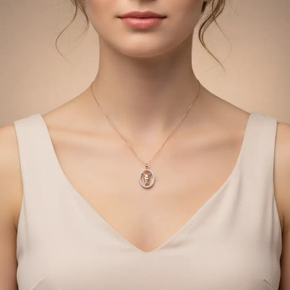 Cartoon Character Gold Pendant