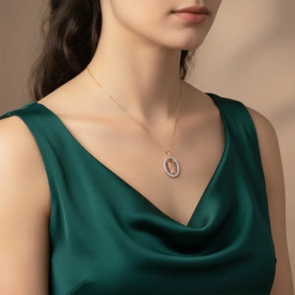 Cartoon Character Gold Pendant