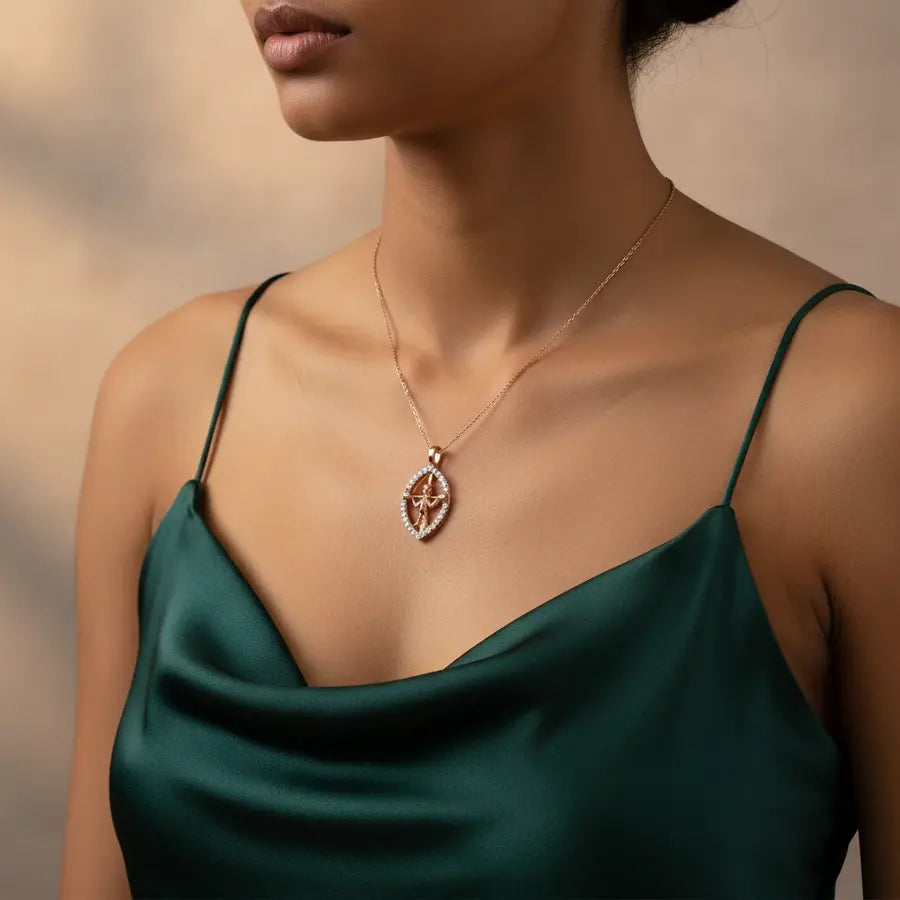 Lifting Strong Spirit Gold Pendant