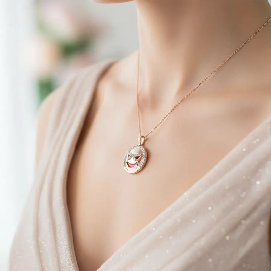 Casual Trendy Moments Gold Pendant