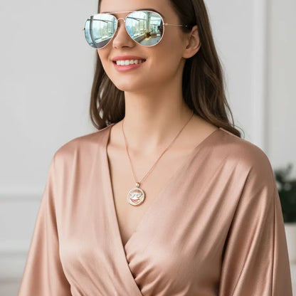 Casual Trendy Moments Gold Pendant