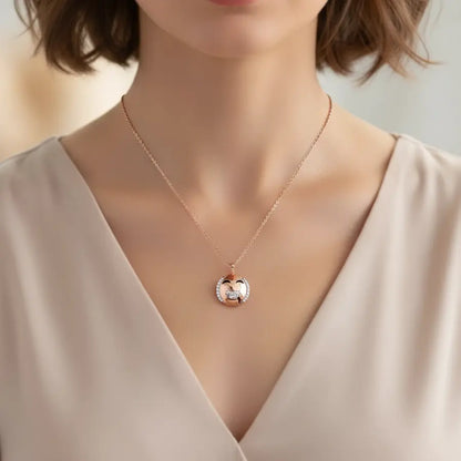 Diamond Laughter Sparkle Gold Pendant