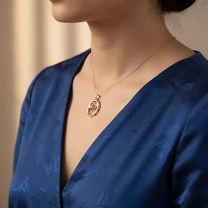 Melam Drum Gold Pendant