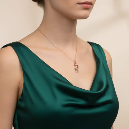Dad Carry Gold Pendant