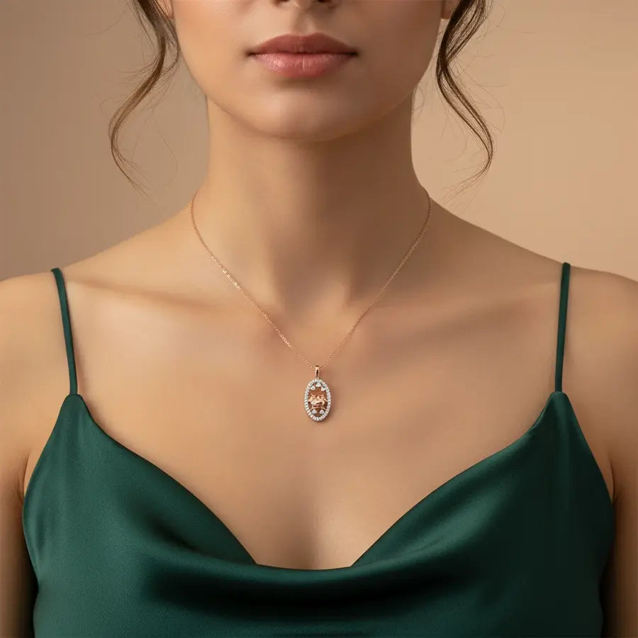 Cow Gold Pendant