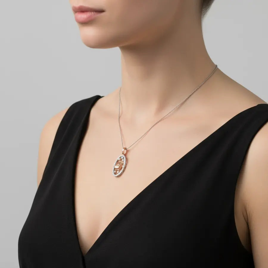 Cow Gold Pendant