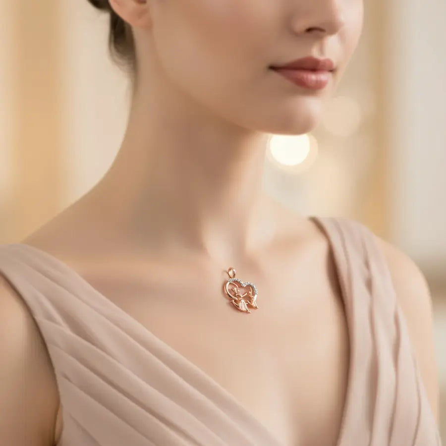 Dance Joy Gold Pendant