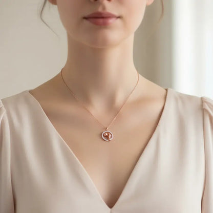 Globe Hold Gold Pendant