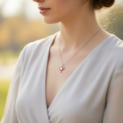 Heart Hold Gold Pendant