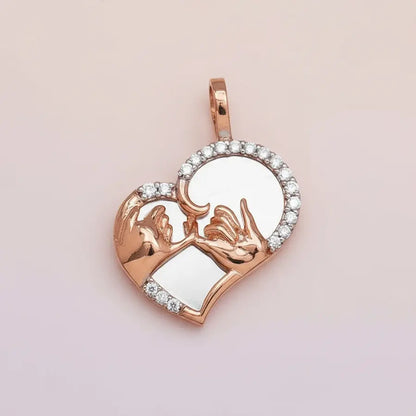 Helping Hands Gold Pendant